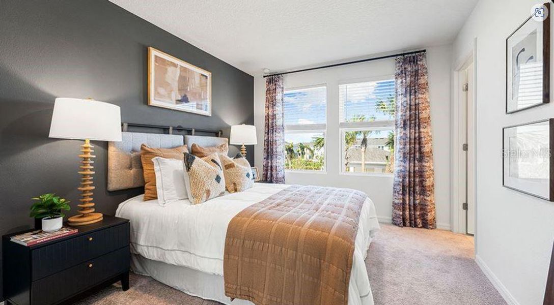 Furnished interior view inside a new home in The Townhomes at Azario Lakewood Ranch, Bradenton (Image 7). Furnished interior view inside a new home in The Townhomes at Azario Lakewood Ranch, Bradenton (Image 7).