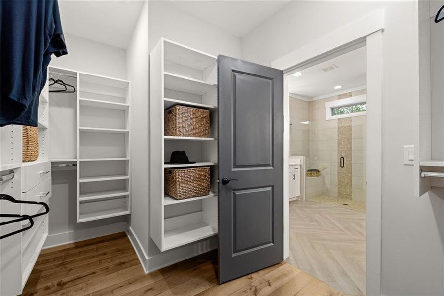 Furnished interior view inside a new home in Soleil Belmont Park, Canton (Image 24).