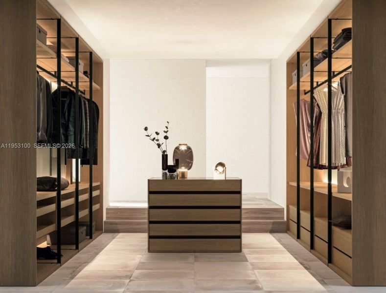 Furnished interior view inside a new home in , Bay Harbor Islands (Image 6). Furnished interior view inside a new home in , Bay Harbor Islands (Image 6).