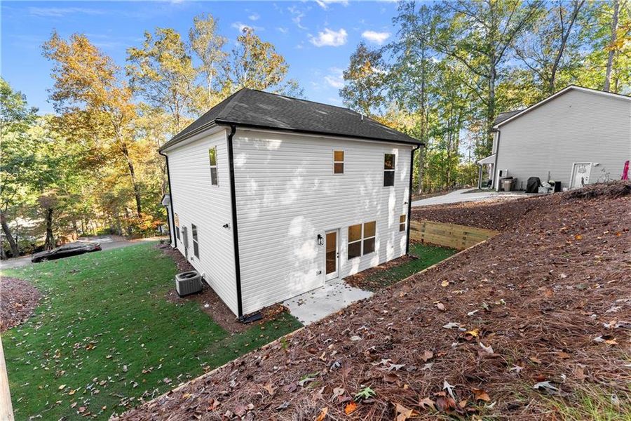 Exterior details and patio area of a home in , Gainesville (Image 19).