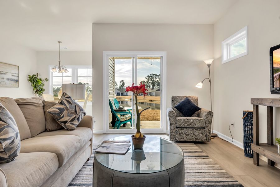 Representative furnished interior of a home built from the Courtney II by Great Southern Homes in Oak Hollow, Longs (Image 14).