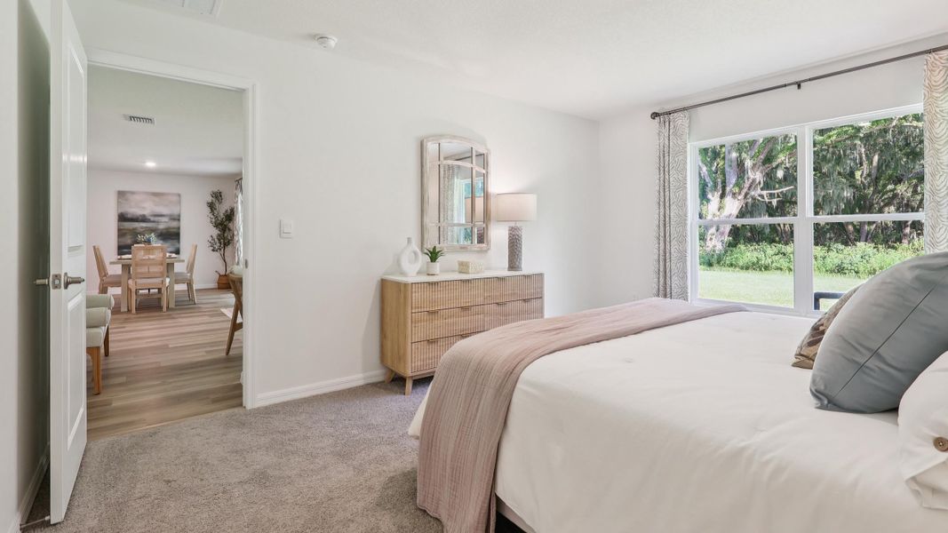 Representative furnished interior of a home built from the Cali by D.R. Horton in Citrus County Spot Lots, Citrus Springs (Image 16).