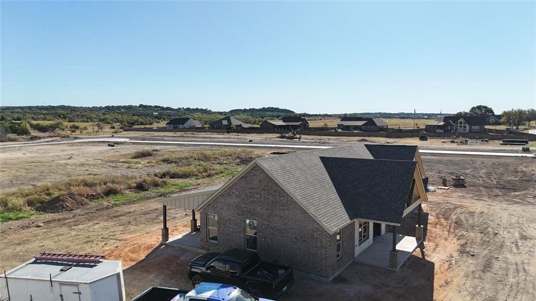 In-progress construction of a new home in , Nemo, TX (Image 4).
