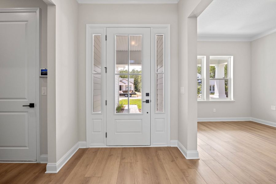 Representative unfurnished interior of a home built from the Walton by Riverside Homes in Mariposa at EverRange, Jacksonville (Image 49).