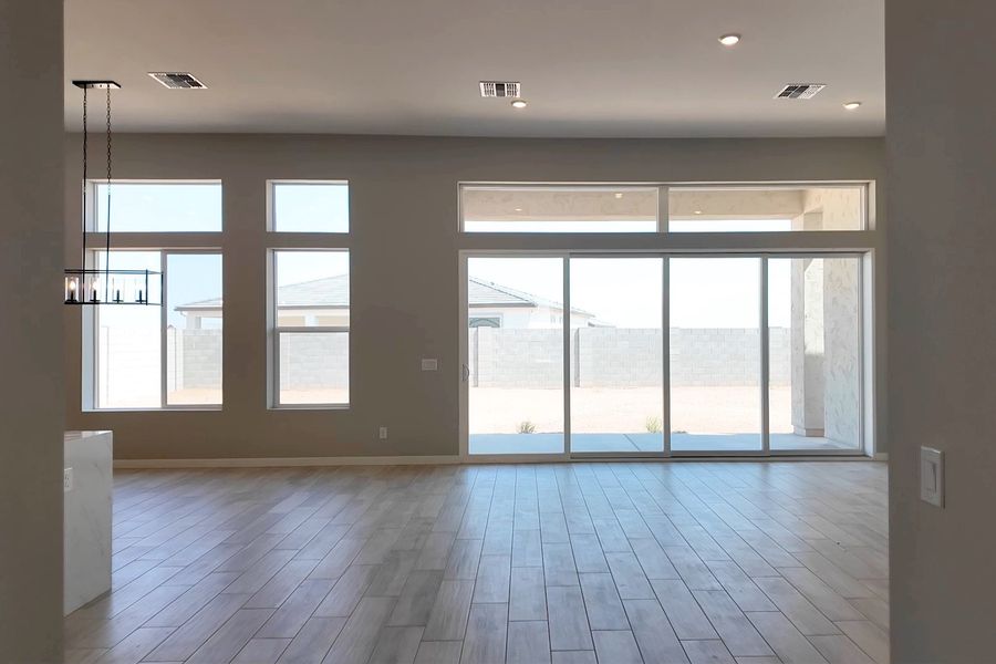 Representative unfurnished interior of a home built from the The Retreat - Elegance by Scott Communities in The Retreat at Rancho Cabrillo, Peoria (Image 7). Representative unfurnished interior of a home built from the The Retreat - Elegance by Scott Communities in The Retreat at Rancho Cabrillo, Peoria (Image 7).