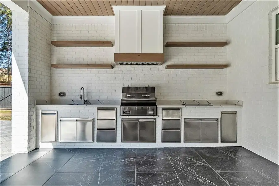 Exterior details and patio area of a home in , Bethlehem (Image 22).