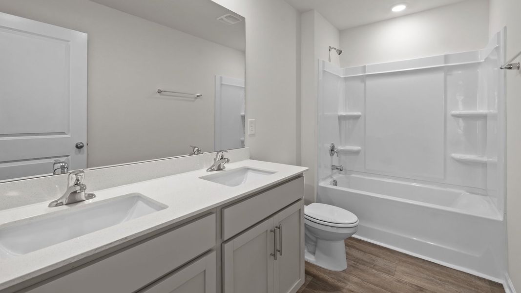 Furnished interior view inside a new home in Chandler Pointe, Rural Hall (Image 7).