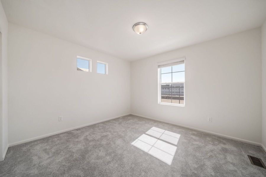 Spacious, unfurnished interior of a new home in Reunion, Commerce City (Image 22). Spacious, unfurnished interior of a new home in Reunion, Commerce City (Image 22).