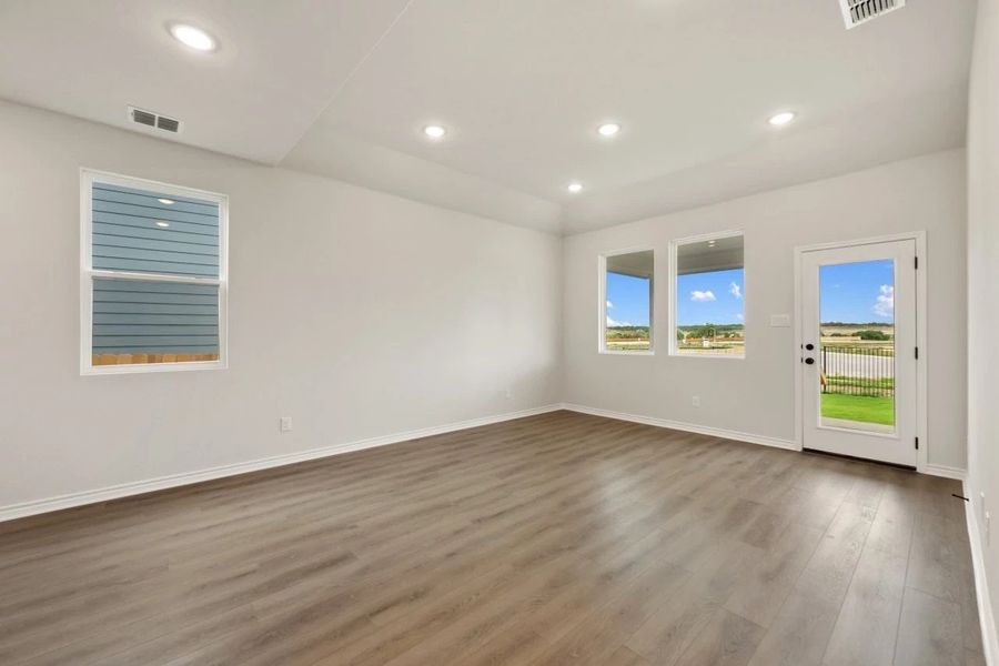 Family Room & Dining Area