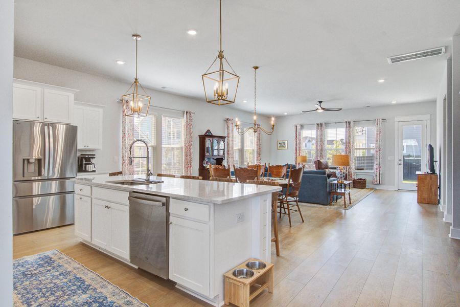 Furnished interior view inside a new home in , Summerville (Image 15).