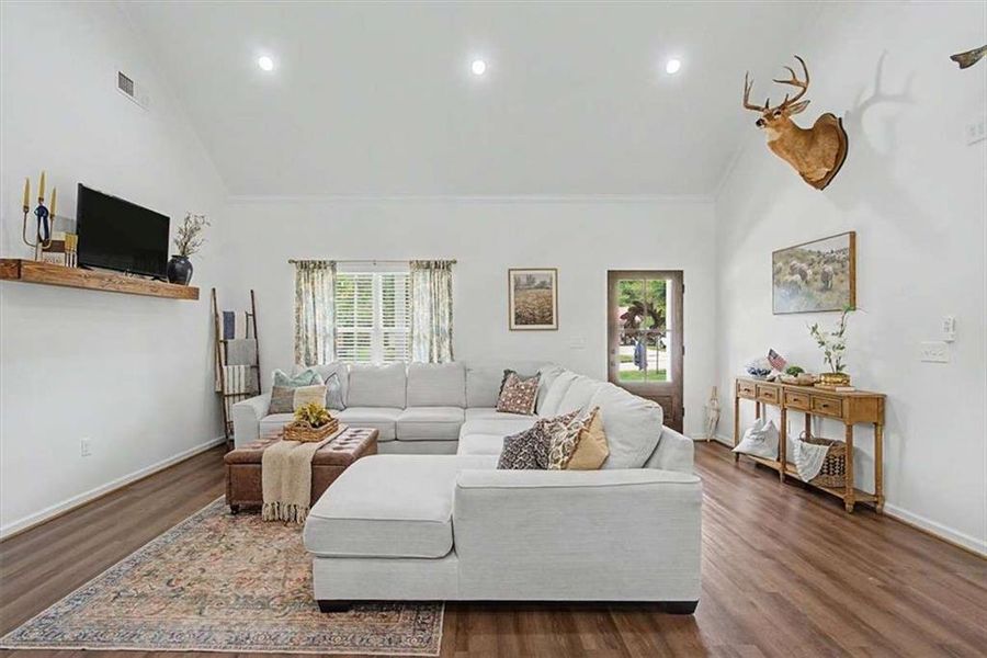 Furnished interior view inside a new home in , Bowdon (Image 16).