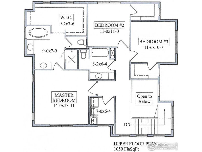 2D floor plan layout of this home in , Fort Morgan, CO (Image 6).