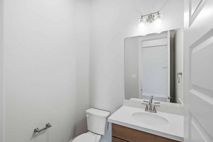 Furnished interior view inside a new home in Esperanza, Boerne (Image 8).