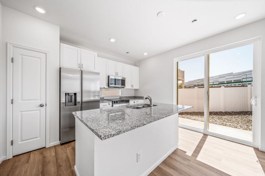 Furnished interior view inside a new home in Muegge Farms, Bennett (Image 5).