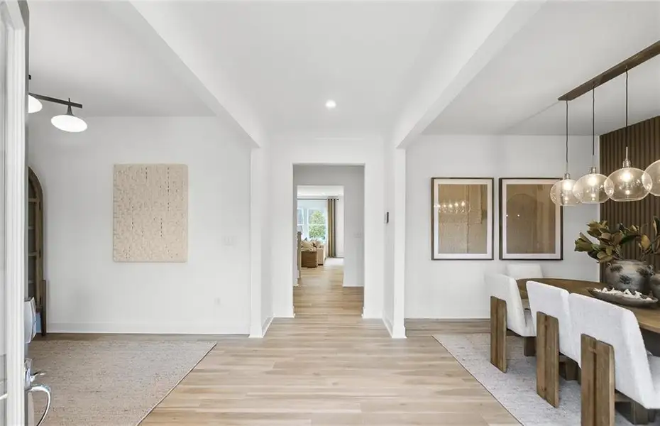 Furnished interior view inside a new home in Anderson Point Estates, McDonough (Image 3).