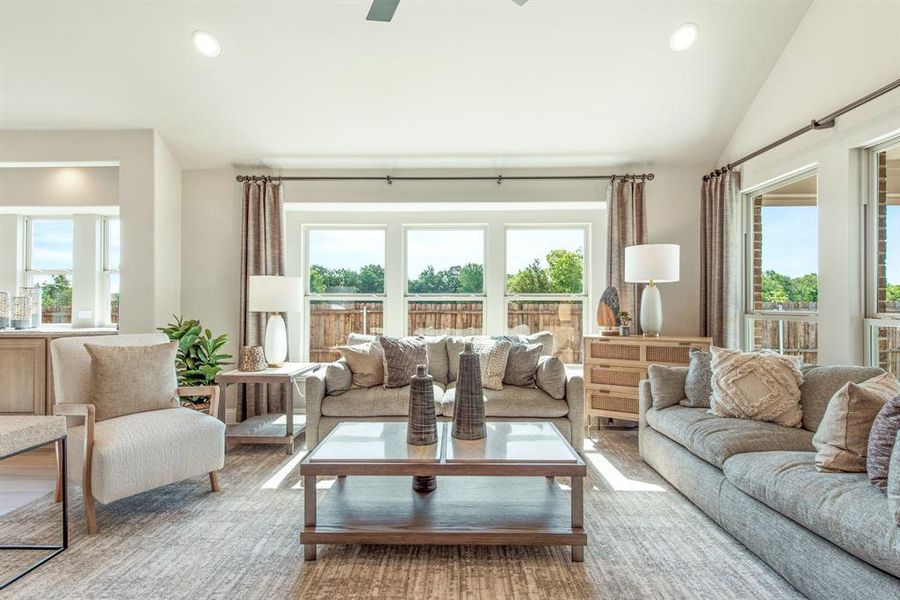 Furnished interior view inside a new home in West Crossing, Anna (Image 40). Furnished interior view inside a new home in West Crossing, Anna (Image 40).