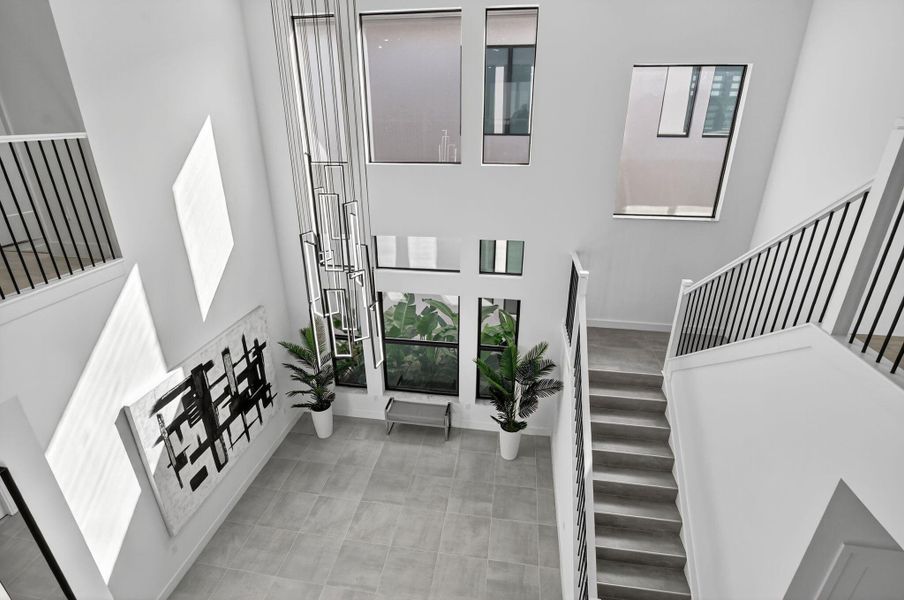 Furnished interior view inside a new home in , Boca Raton (Image 38). Furnished interior view inside a new home in , Boca Raton (Image 38).