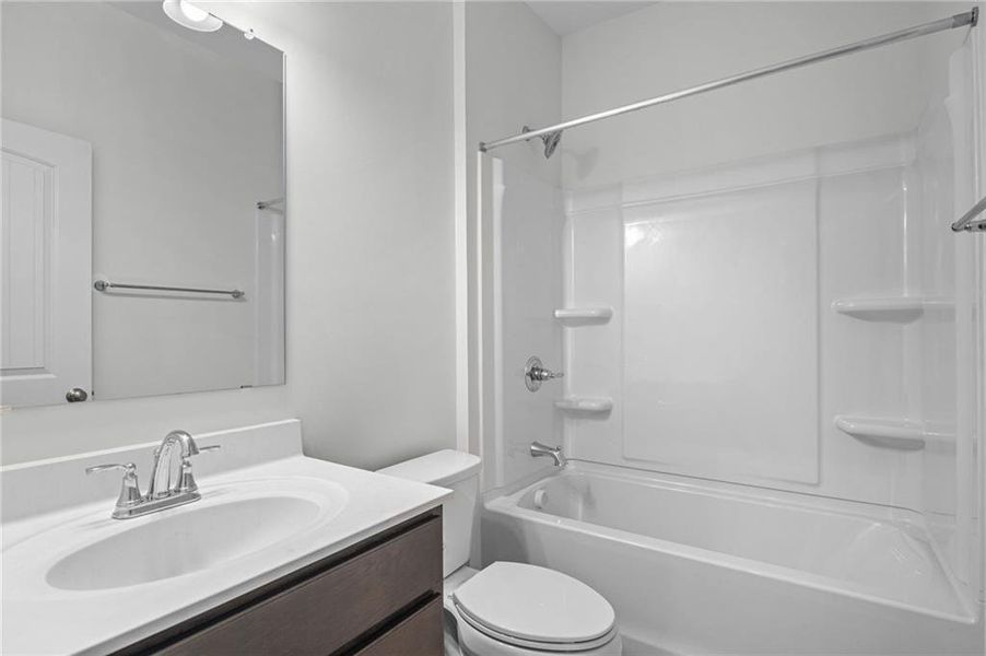 Furnished interior view inside a new home in Laurel Farms, Dallas (Image 14).