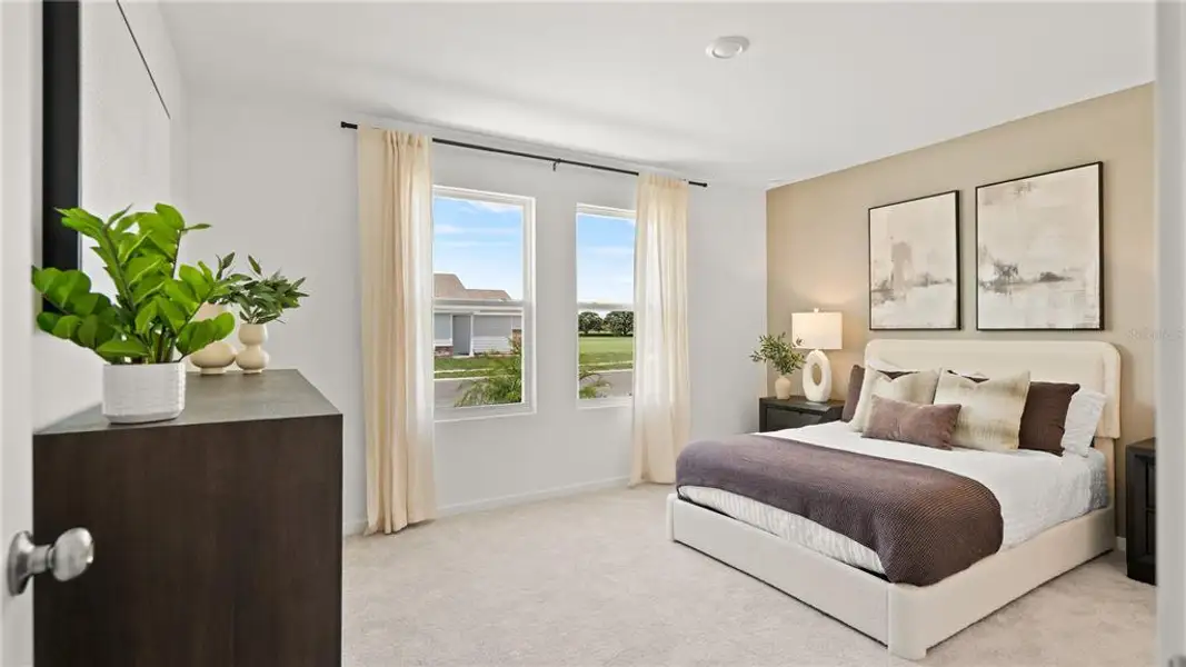 Furnished interior view inside a new home in Ranches at Lake Mcleod, Eagle Lake (Image 6).