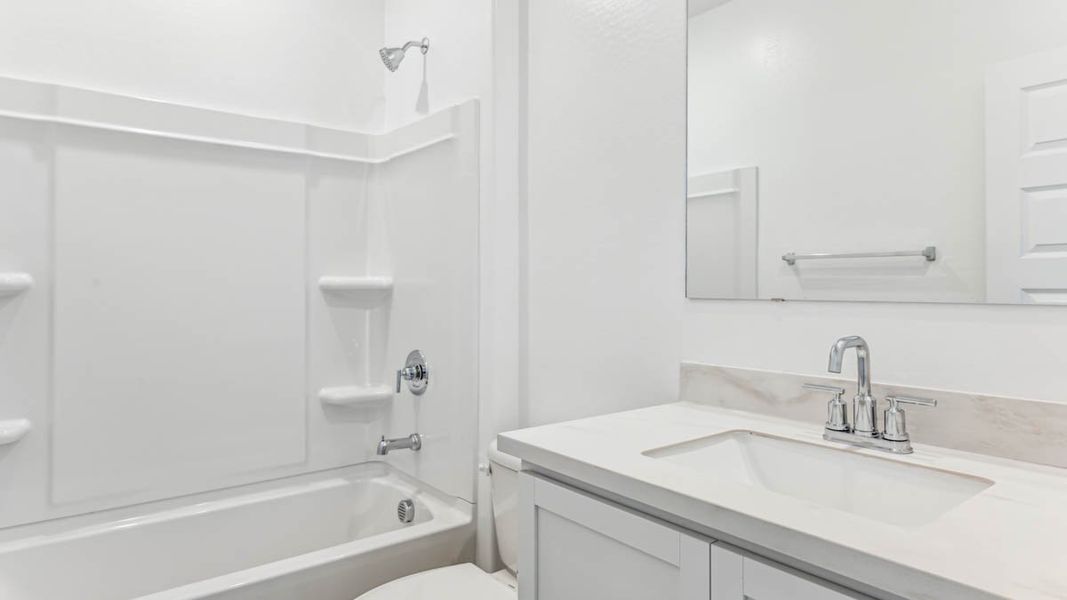 Furnished interior view inside a new home in Quail Ranch, San Tan Valley (Image 15).