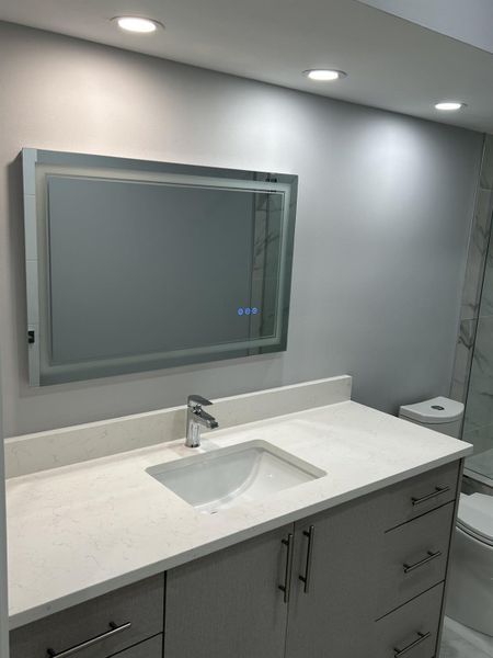 Furnished interior view inside a new home in , Fort Lauderdale (Image 7).