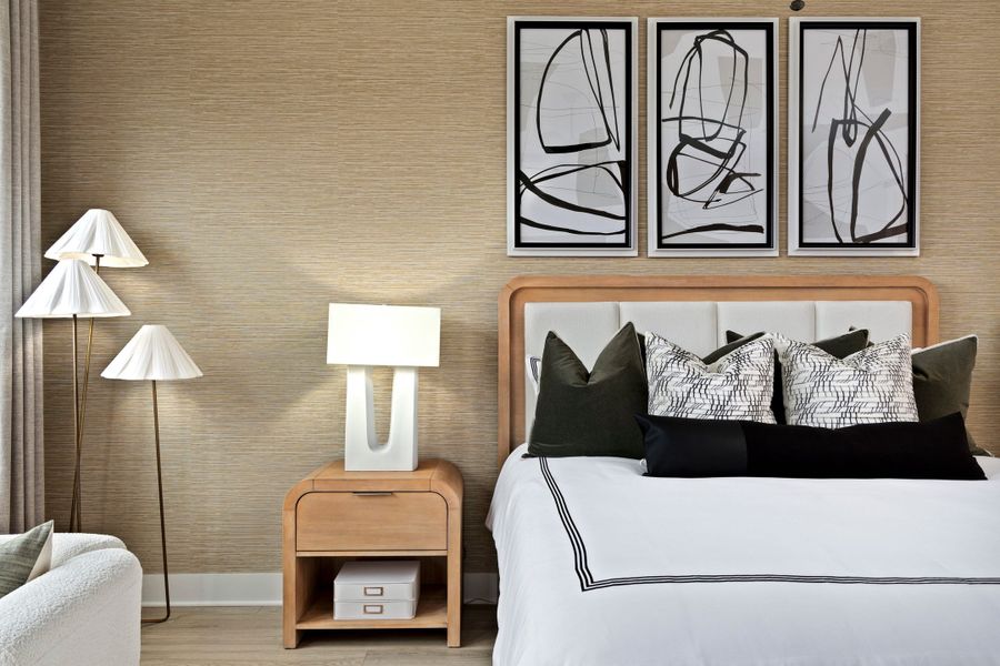 Representative furnished interior of a home built from the McKinney by Tri Pointe Homes in Lariat, Liberty Hill (Image 29).