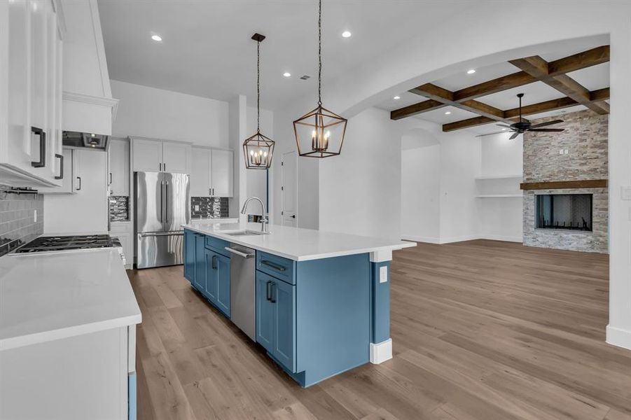 Furnished interior view inside a new home in , Venus (Image 8).