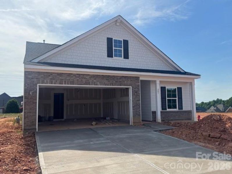 In-progress construction of a new home in Willowbrook, Shelby, NC (Image 20).