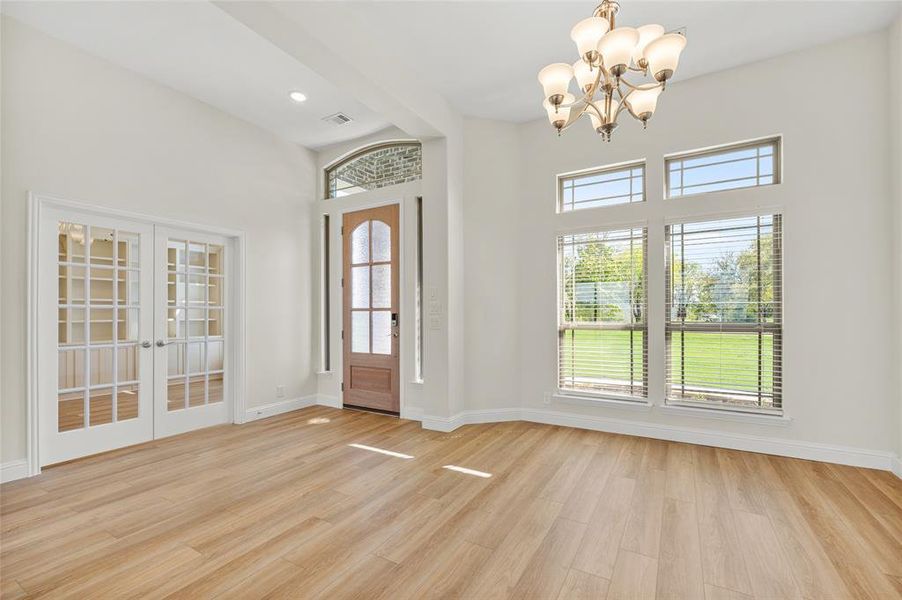 Spacious, unfurnished interior of a new home in Pioneer Estates, Blue Ridge (Image 24). Spacious, unfurnished interior of a new home in Pioneer Estates, Blue Ridge (Image 24).