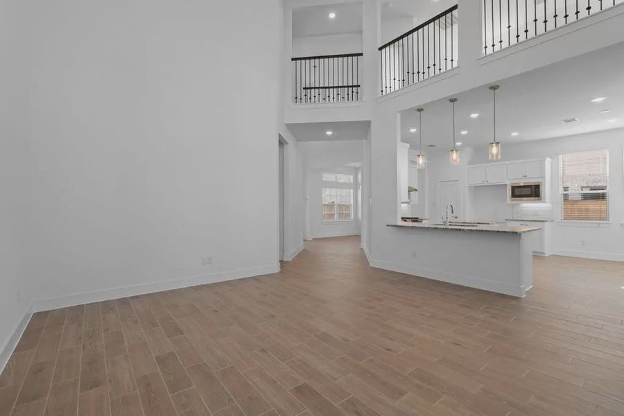 Representative unfurnished interior of a home built from the Emma by Chesmar Homes in Bridgeland, Elgin (Image 26).