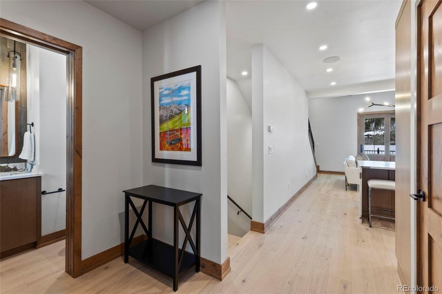 Furnished interior view inside a new home in , Breckenridge (Image 32).