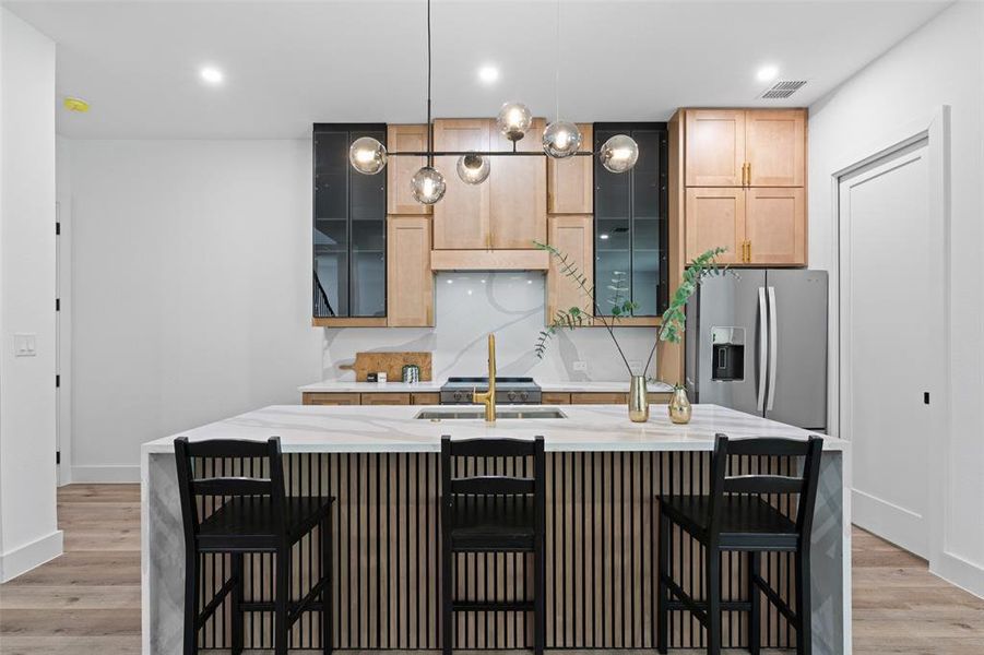 Furnished interior view inside a new home in , Dallas (Image 29). Furnished interior view inside a new home in , Dallas (Image 29).