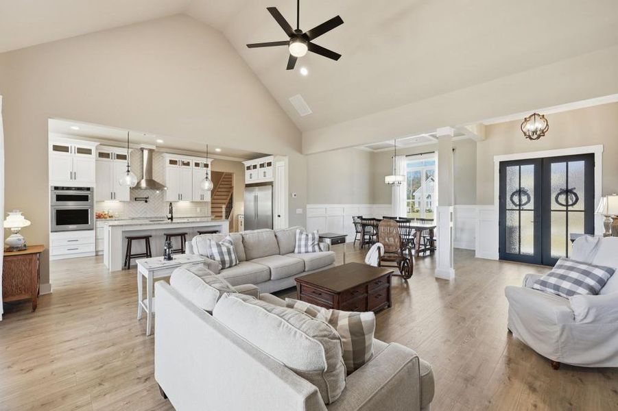 Furnished interior view inside a new home in , Jefferson (Image 32).