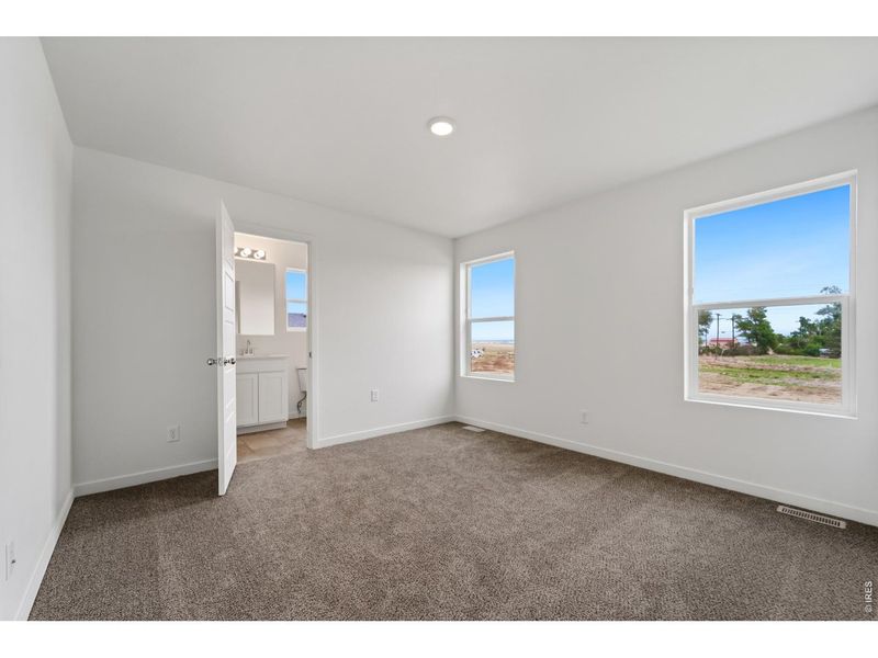 Spacious, unfurnished interior of a new home in Union Colony West, Greeley (Image 12). Spacious, unfurnished interior of a new home in Union Colony West, Greeley (Image 12).