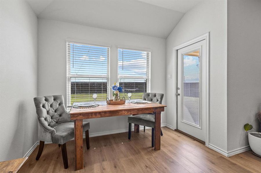 Furnished interior view inside a new home in , Princeton (Image 8). Furnished interior view inside a new home in , Princeton (Image 8).
