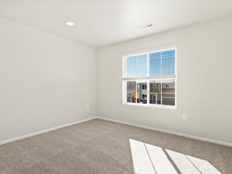 The Chatfield floorplan interior image taken at a Meritage Homes community in Northern Colorado.