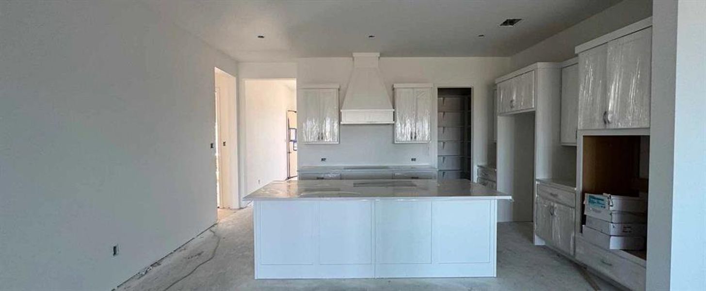 Kitchen Construction Progress