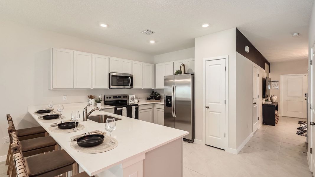 Representative furnished interior of a home built from the Jade by D.R. Horton in Ashwood Cove, Lake Worth (Image 11). Representative furnished interior of a home built from the Jade by D.R. Horton in Ashwood Cove, Lake Worth (Image 11).