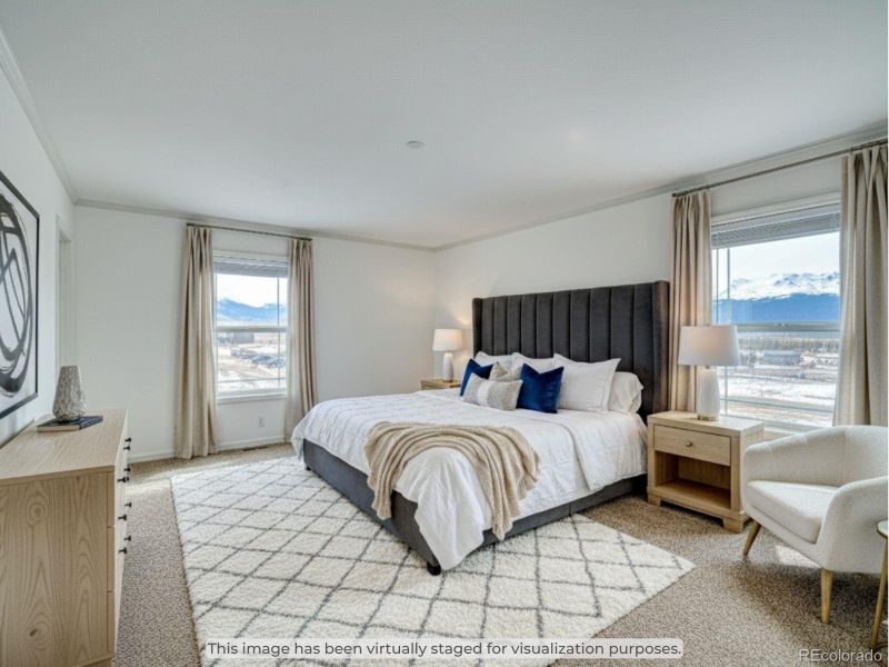 Furnished interior view inside a new home in , Leadville (Image 5). Furnished interior view inside a new home in , Leadville (Image 5).