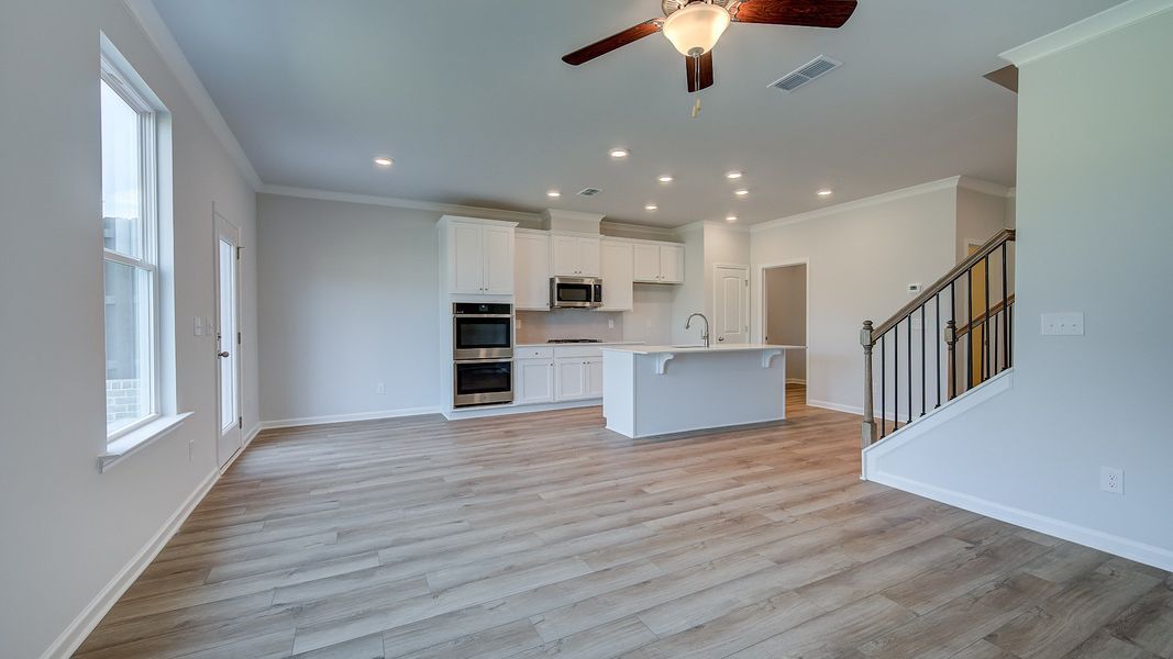Furnished interior view inside a new home in Langley Overlook, Loganville (Image 14).
