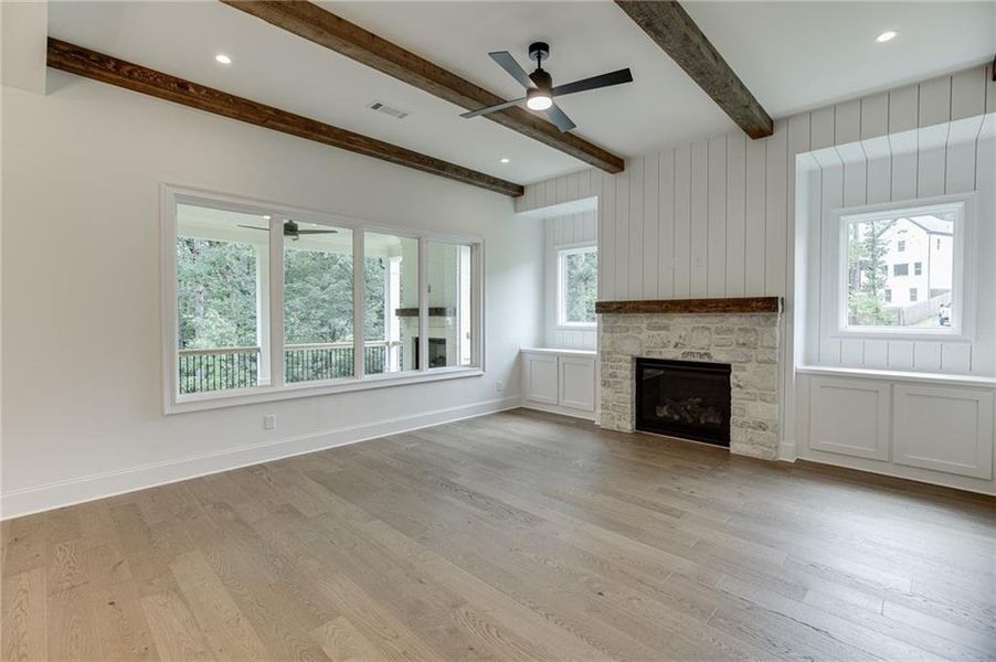 Spacious, unfurnished interior of a new home in , Buford (Image 30).