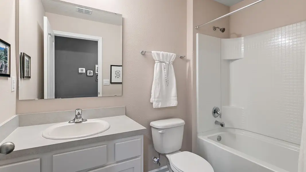 Furnished interior view inside a new home in Grand Reserve, Bunnell (Image 6). Furnished interior view inside a new home in Grand Reserve, Bunnell (Image 6).