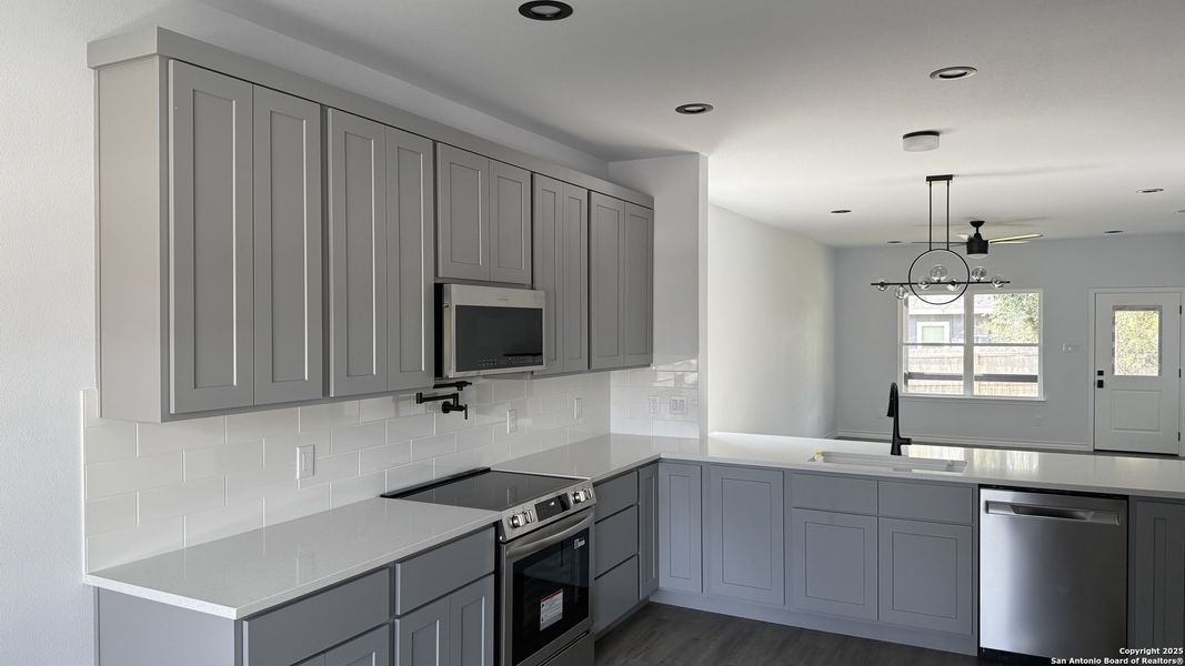 Furnished interior view inside a new home in , Spring Branch (Image 9). Furnished interior view inside a new home in , Spring Branch (Image 9).