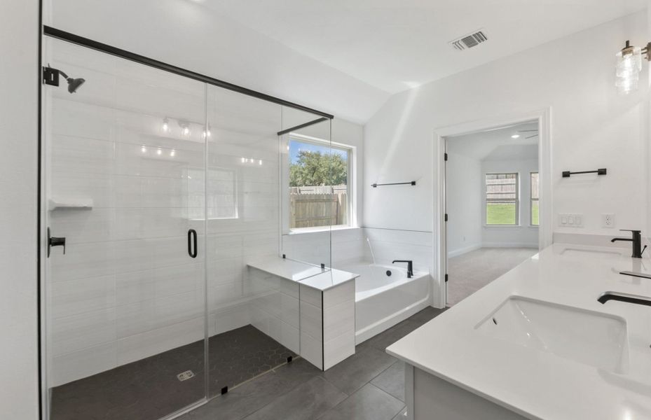Furnished interior view inside a new home in Crescent Bluff, Georgetown (Image 12).