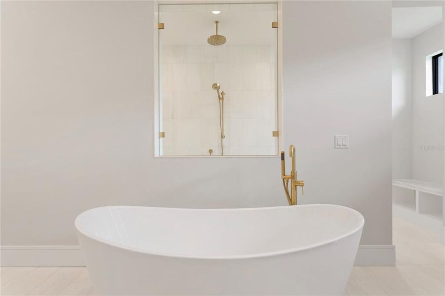 Furnished interior view inside a new home in , Tampa (Image 11). Furnished interior view inside a new home in , Tampa (Image 11).