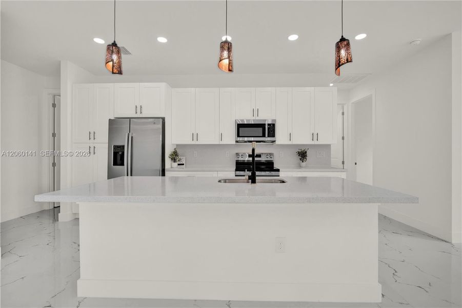 Furnished interior view inside a new home in , Port Charlotte (Image 9). Furnished interior view inside a new home in , Port Charlotte (Image 9).