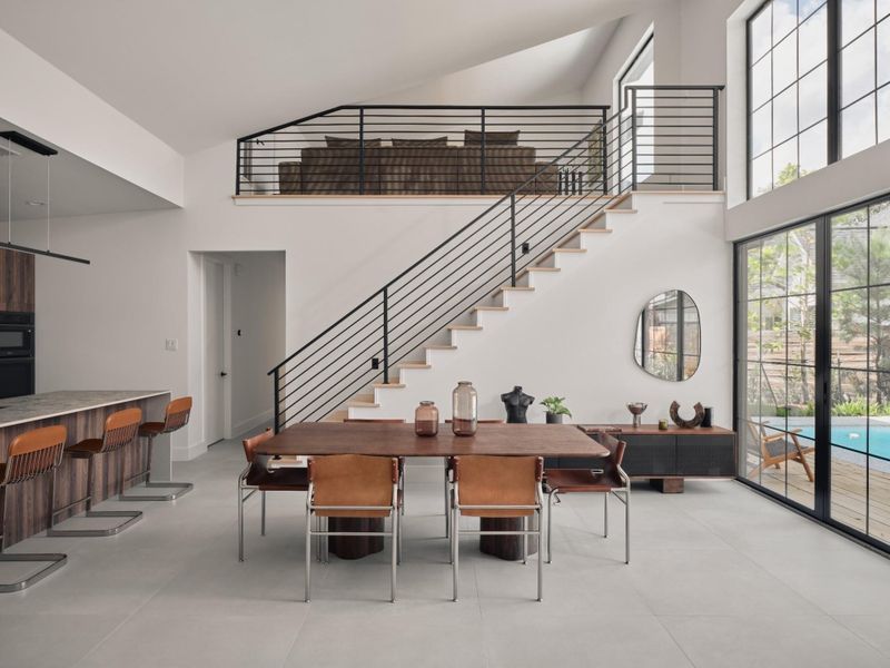 Loft space upstairs