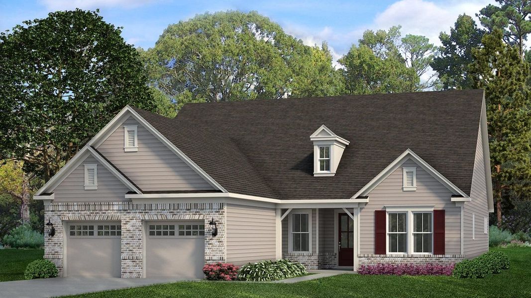 Elevation AB - Brick