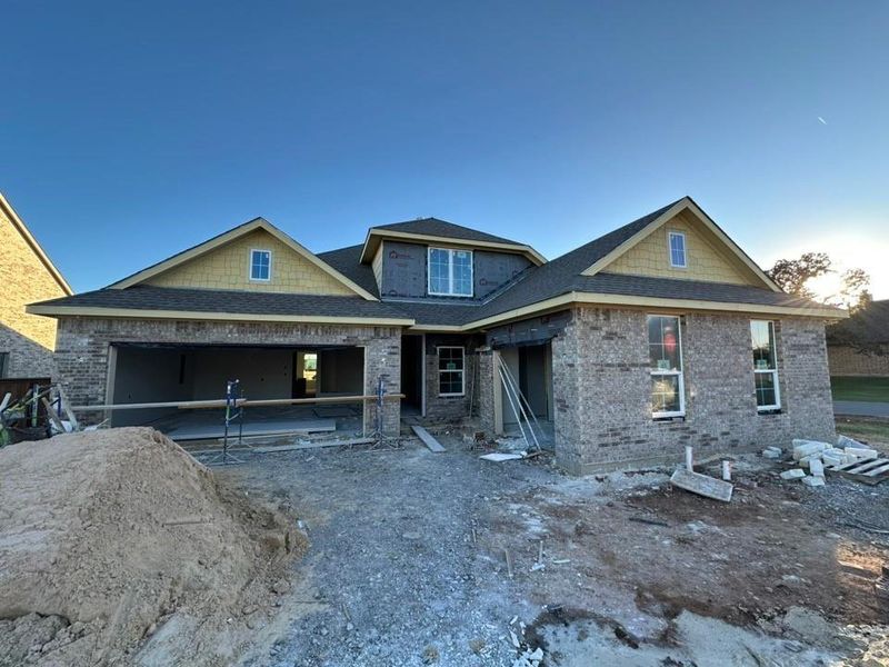 In-progress construction of a new home in Covenant Springs, Springtown, TX (Image 14). In-progress construction of a new home in Covenant Springs, Springtown, TX (Image 14).