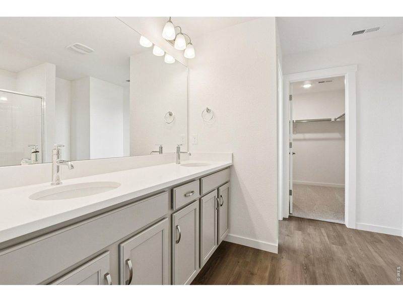 Furnished interior view inside a new home in Bloom, Fort Collins (Image 9). Furnished interior view inside a new home in Bloom, Fort Collins (Image 9).